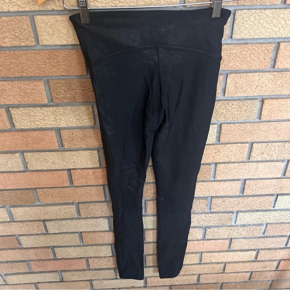 SPANX Faux Leather Leggings Black Women’s Size Small 2437 - Picture 4 of 9